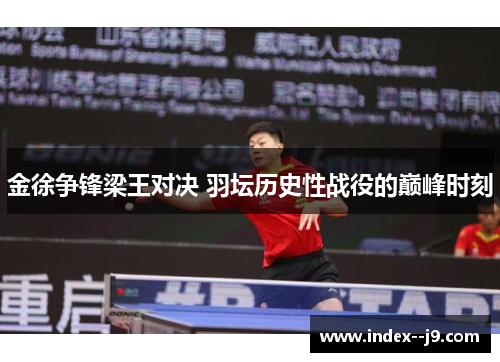 金徐争锋梁王对决 羽坛历史性战役的巅峰时刻